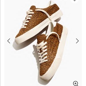 Madewell Sidewalk Low-Top Sneakers Spot Dot NEW
